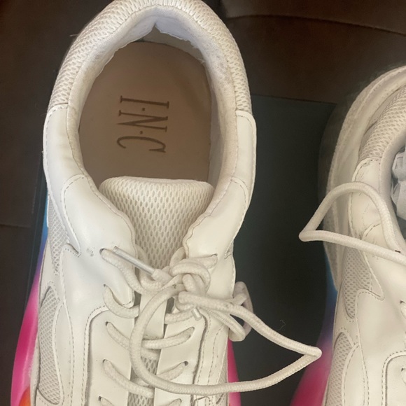 Bubble white rainbow low top sneakers - Picture 4 of 4